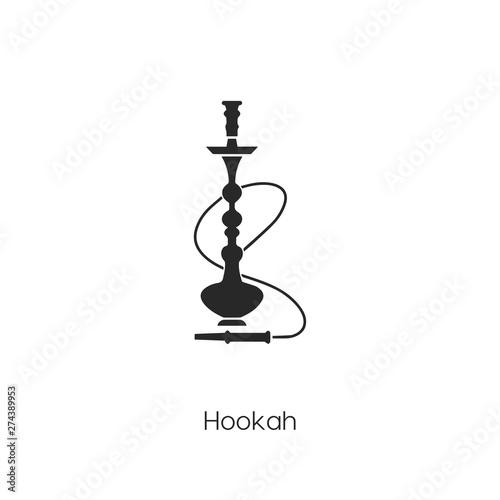 hookah icon vector symbol