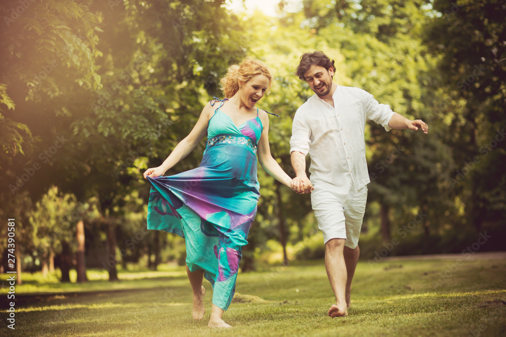 Naklejka premium On an awesome outdoor adventure.