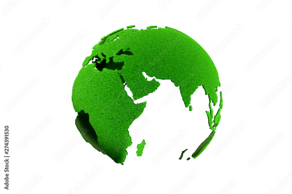 Obraz premium Green earth, low carbon living environment