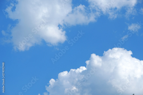 sky-clouds background.Blue sky with clouds background
