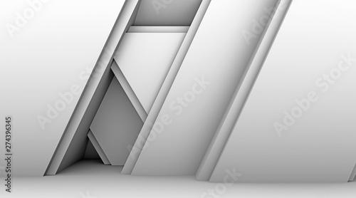 Abstract 3d rendering backg...