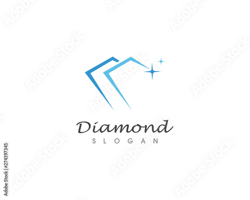 Free Download Diamond logo and vector illustration - GFXLoad