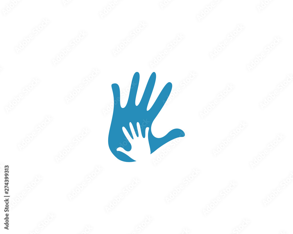 Hand Care Logo Template vector icon Business design Hand Care Logo Template vector icon Business design