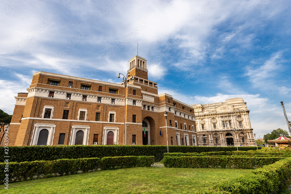 Supervisory Court (Tribunale di Sorveglianza - Italian) and Supreme Court of Cassation, Rome downtown, Latium, Italy, Europe