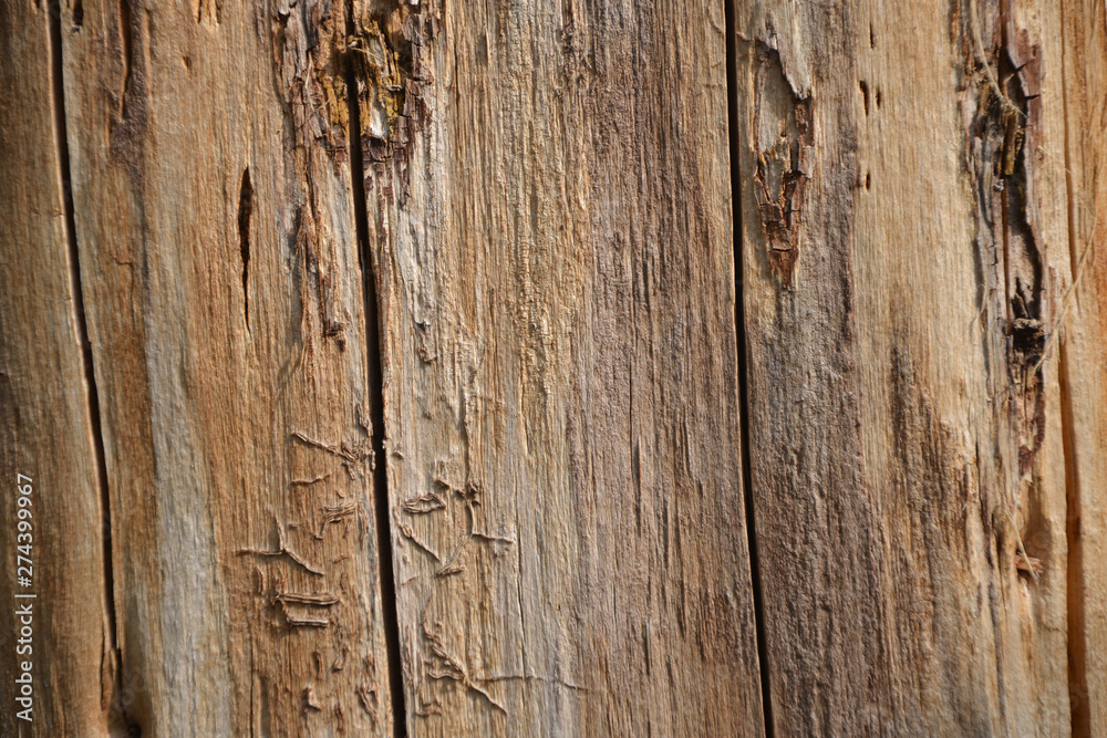 Texture background image of weathered, natural, reclaimed wood surface