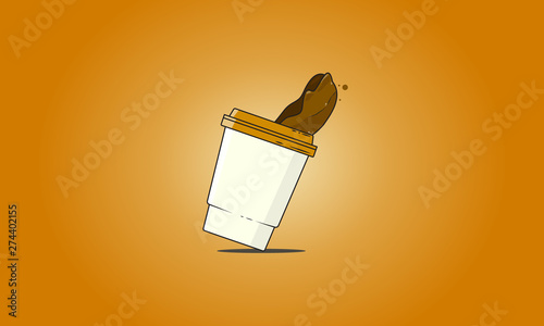 Illustration of a coffee cup