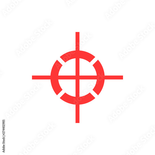 Center of gravity sign. red sign on white background
