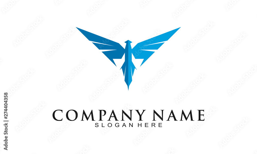 Naklejka premium Eagle logo