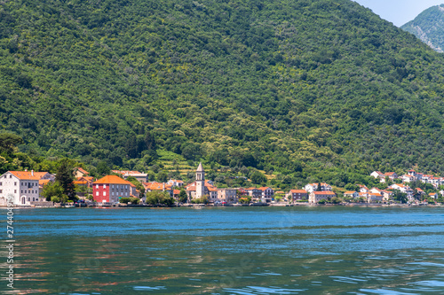 Herceg Novi old town in Kotor bay in Montenegro