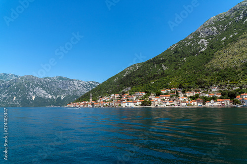 Herceg Novi old town in Kotor bay in Montenegro