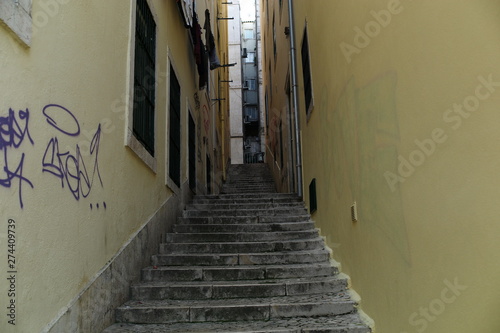 alley in old town © satorucche