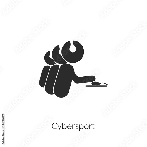 cybersport icon vector symbol sign