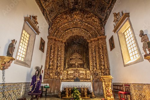 interior of the church