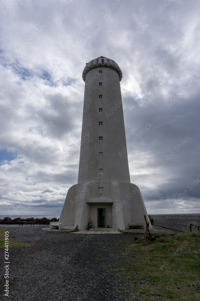 lighthouse in iceland