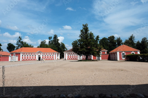 Rundale Imperial Palace in Latvia in summer photo