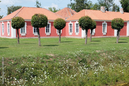 Fototapeta Naklejka Na Ścianę i Meble -  Rundale Imperial Palace in Latvia in summer