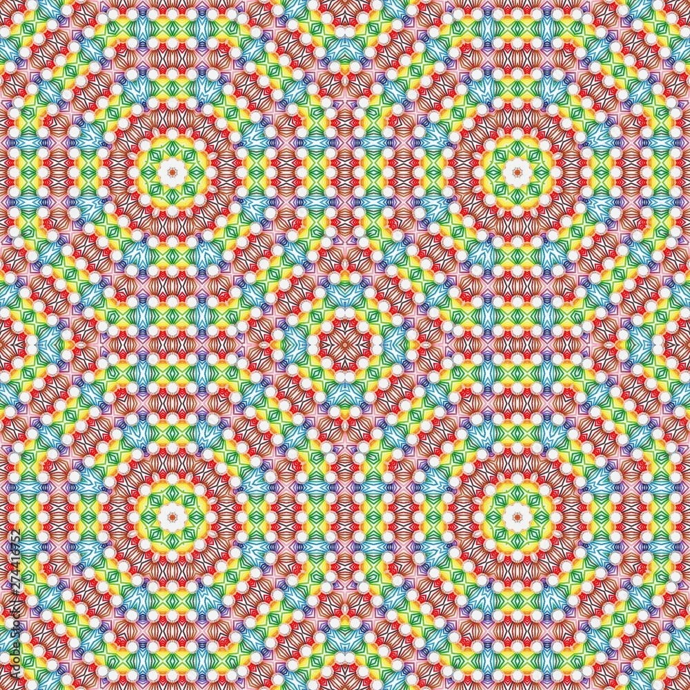 background multicolor abstract kaleidoscope colorful. illustration symmetry.