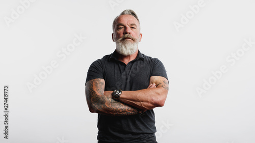 Slika na platnu Senior man with beard