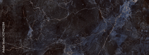 Valokuva dark color marble texture, black marble background