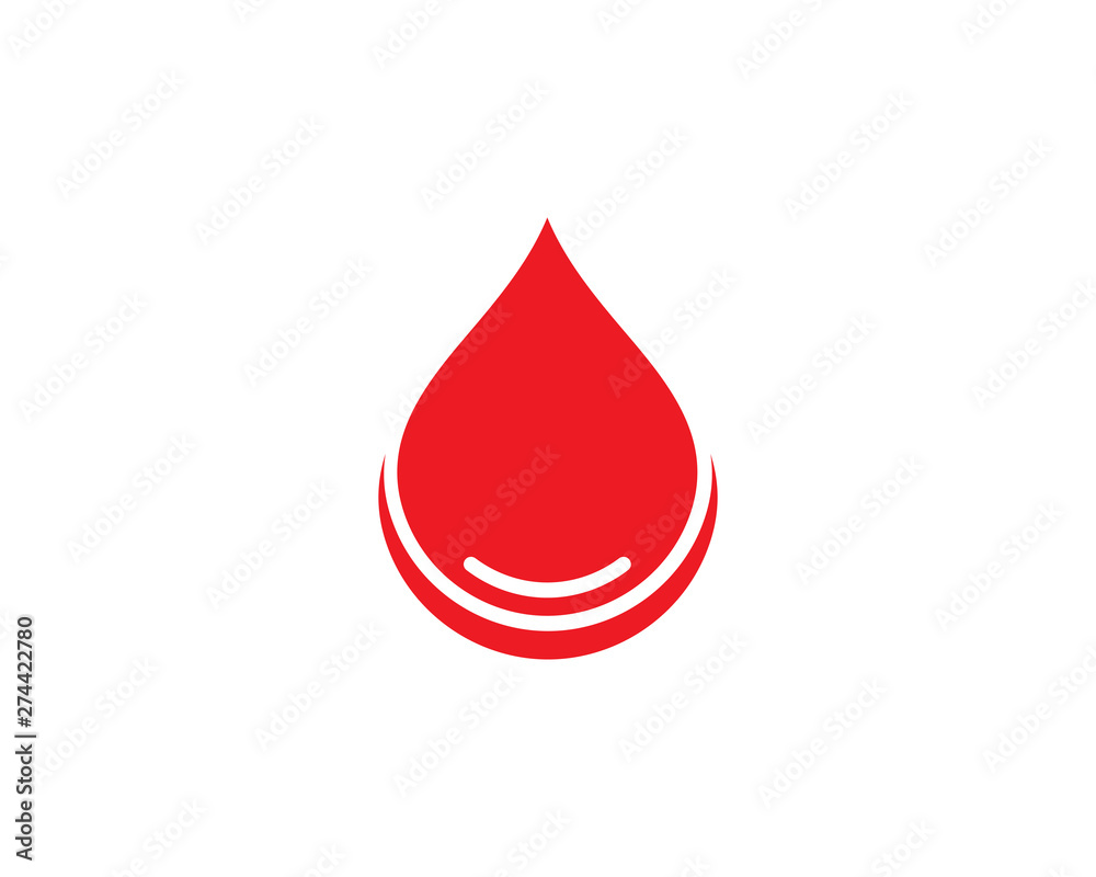 Blood logo vector icon illustration design Blood logo vector icon illustration design