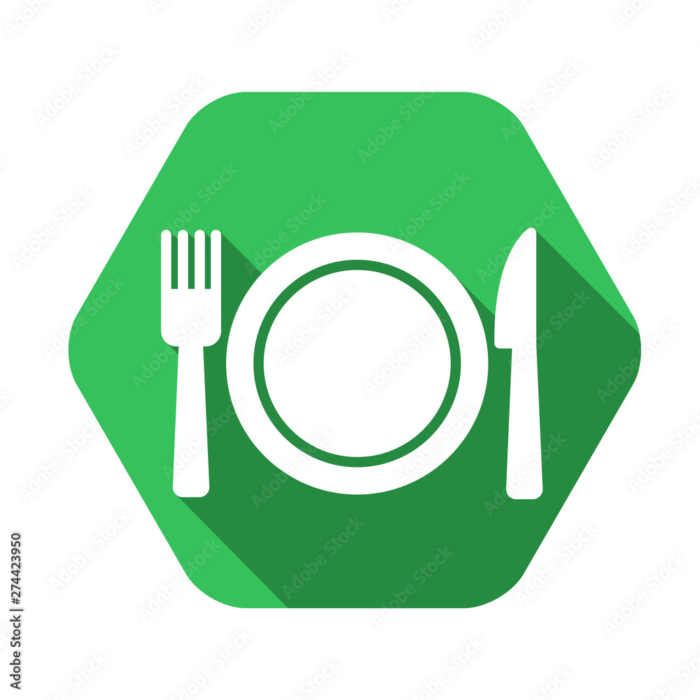 Food vector green icon in modern flat style isolated. Food can support is good for your web design. Food vector green icon in modern flat style isolated. Food can support is good for your web design.