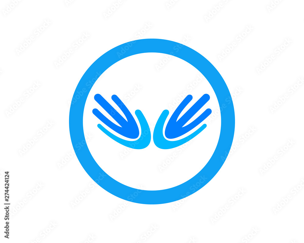 Hand Care Logo Template vector icon Business Hand Care Logo Template vector icon Business