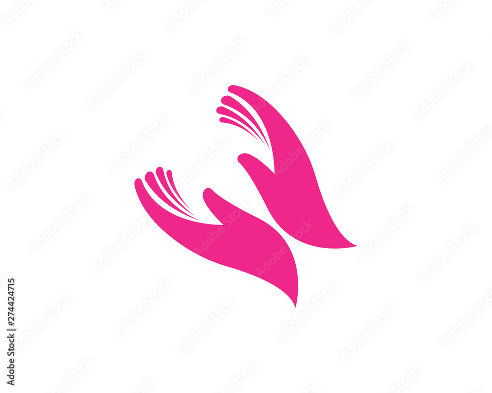 Hand Care Logo Template vector icon Business Hand Care Logo Template vector icon Business