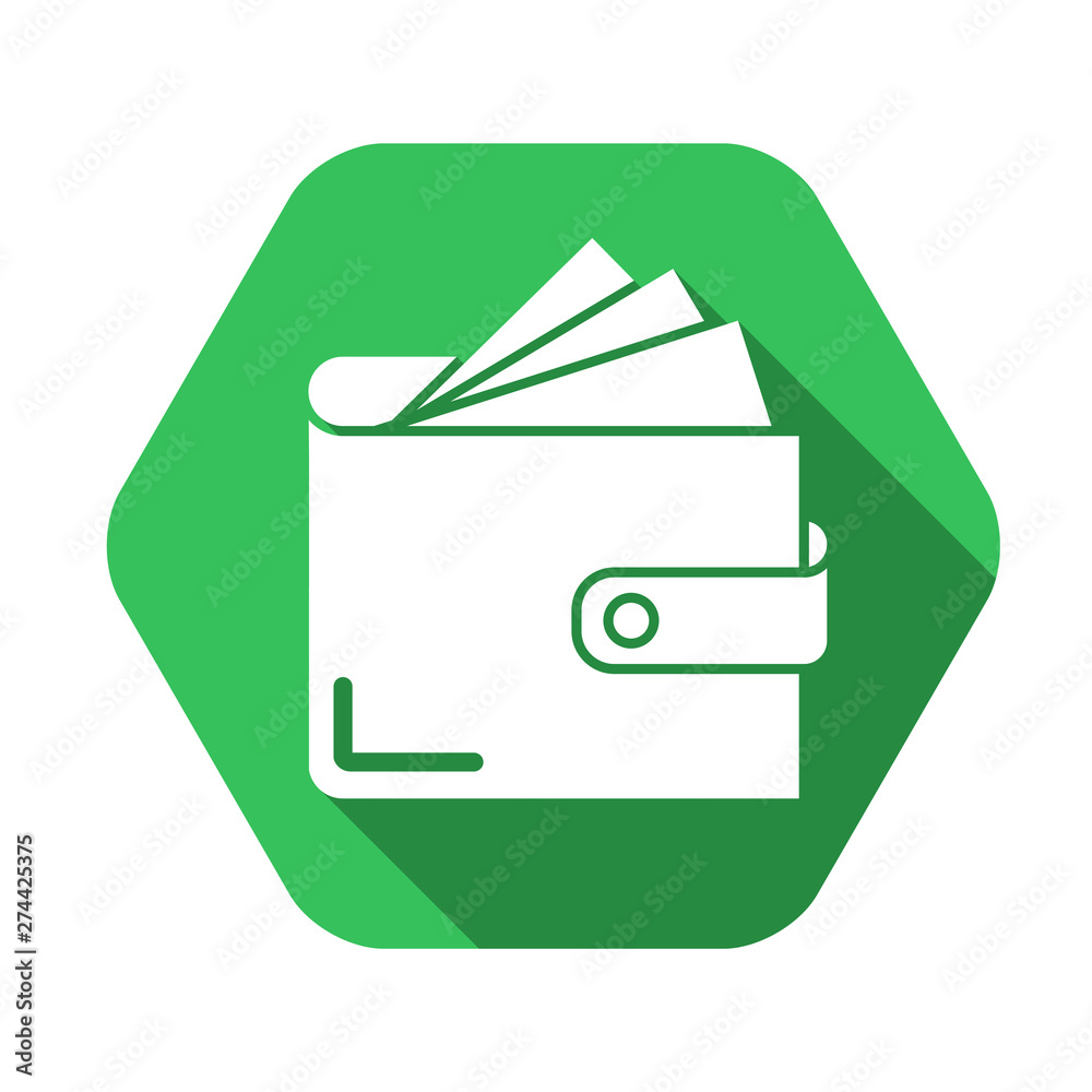 Money vector green icon in modern flat style isolated. Money can support is good for your web design. Money vector green icon in modern flat style isolated. Money can support is good for your web design.