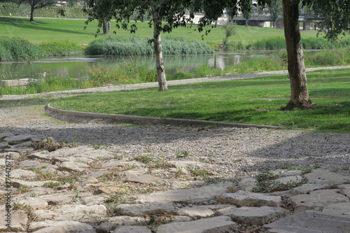 Obraz na płótnie Caminito del río w salonie
