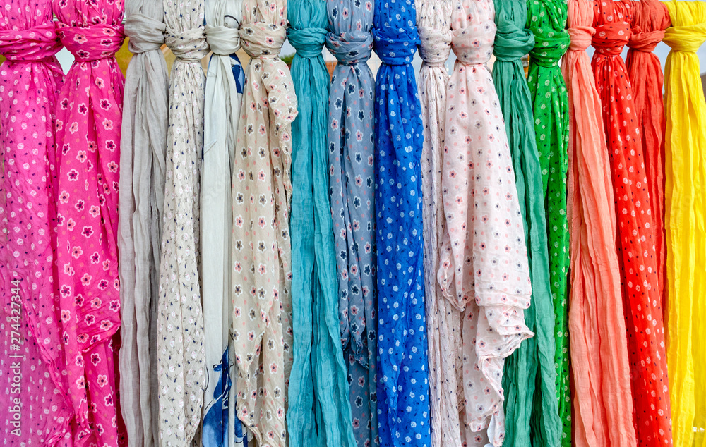 colorful foulards