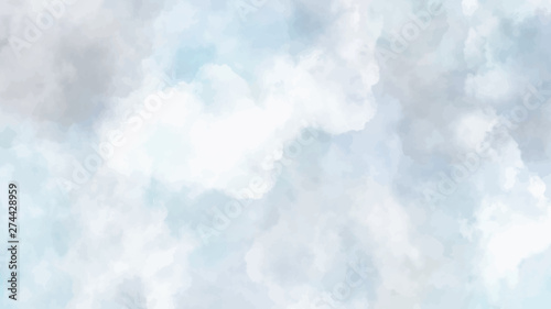Full screen art abstract illustration sky cloud