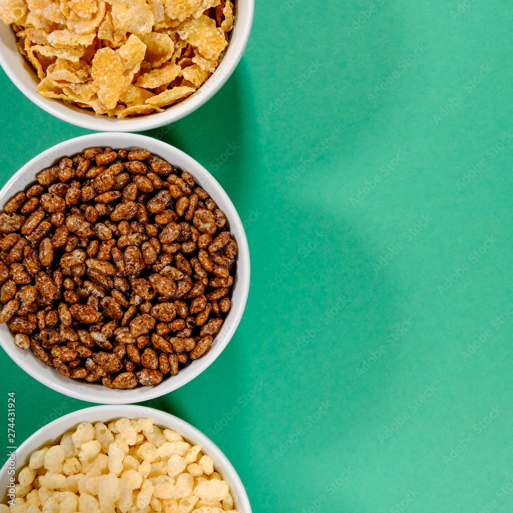 Rice Crispies, Frosties And Coco Pops Breakfast Cereals Stock Photo | Adobe  Stock