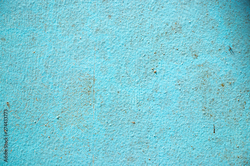 Teal grunge dirty wall texture background photo