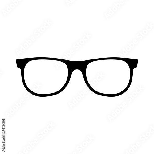 Glasses icon symbol simple design
