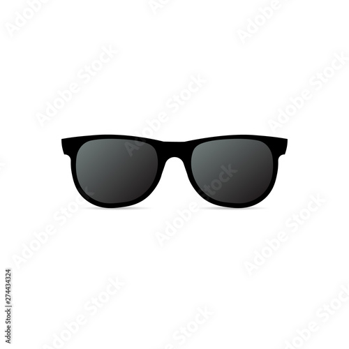 Sun glasses icon with gradient color