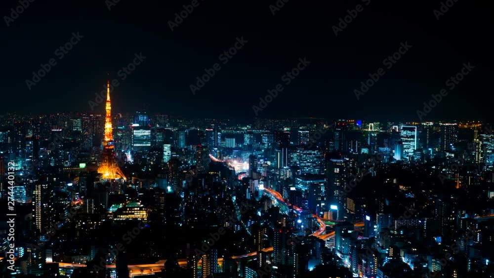 東京夜景 タイムラプス 2019 東京夜景 タイムラプス 2019