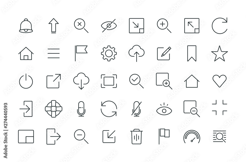 INTERFACE ICONS