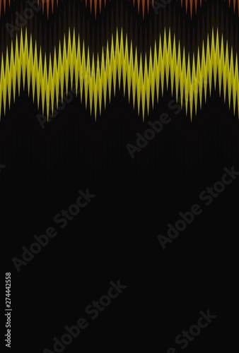 dark black night chevron zi...