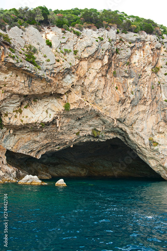 Cave of Papanikolis, Meganisi, Lefkas, Greece - Ionian sea