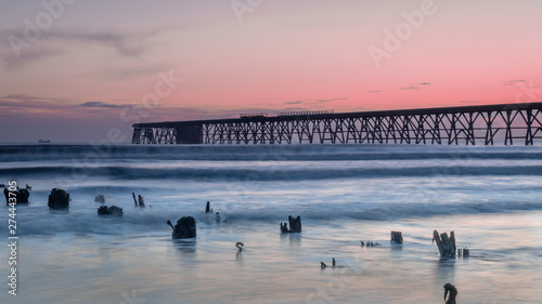 Steetley Pier sunrise © marcia
