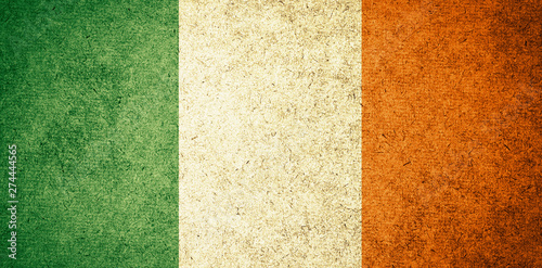 Grunge Flag of Ireland