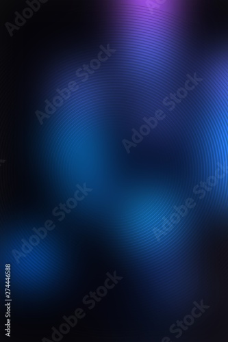 Gradient radial background, blue sky, blur smooth soft texture wallpaper abstract. Dramatic tone
