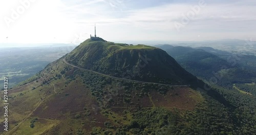 Puy de Dome, Clermont-Ferrand, Vulcanic Mountain