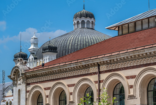 View of Sofia's Synagogue from the Historical Central Sofia Market Hall, Sofia, Bulgaria, photo
