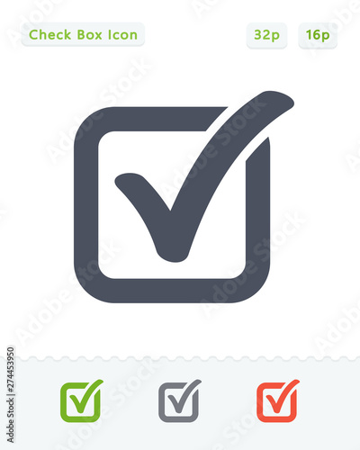 Check Box - Sticker Icons