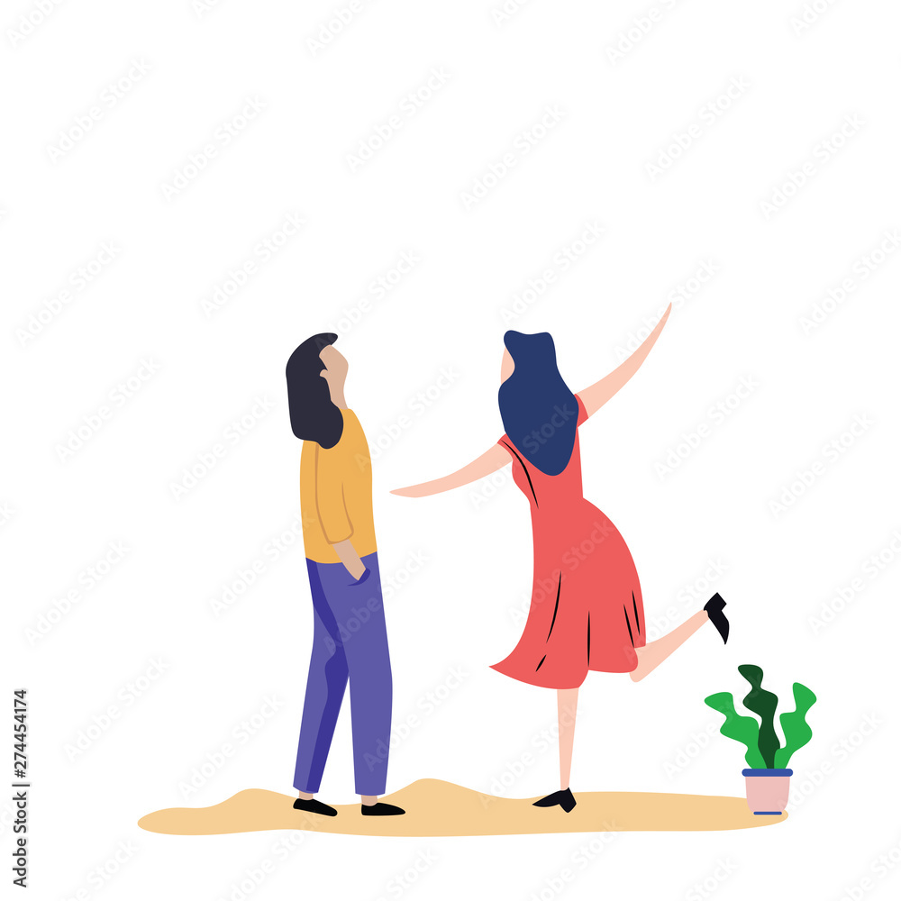 People Work and Interacting Business Technology, Online Shopping Vector Template Design Illustration People Work and Interacting Business Technology, Online Shopping Vector Template Design Illustration