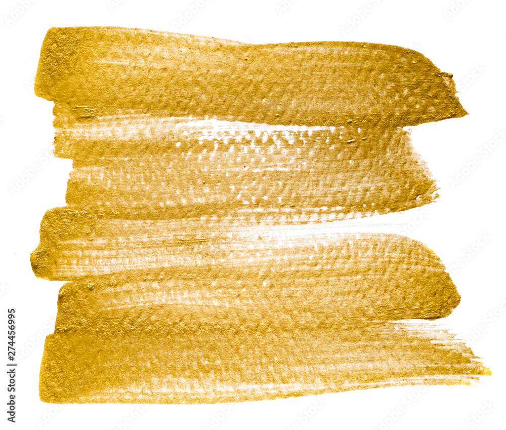 Free Stock Photo of Abstract golden paint texture