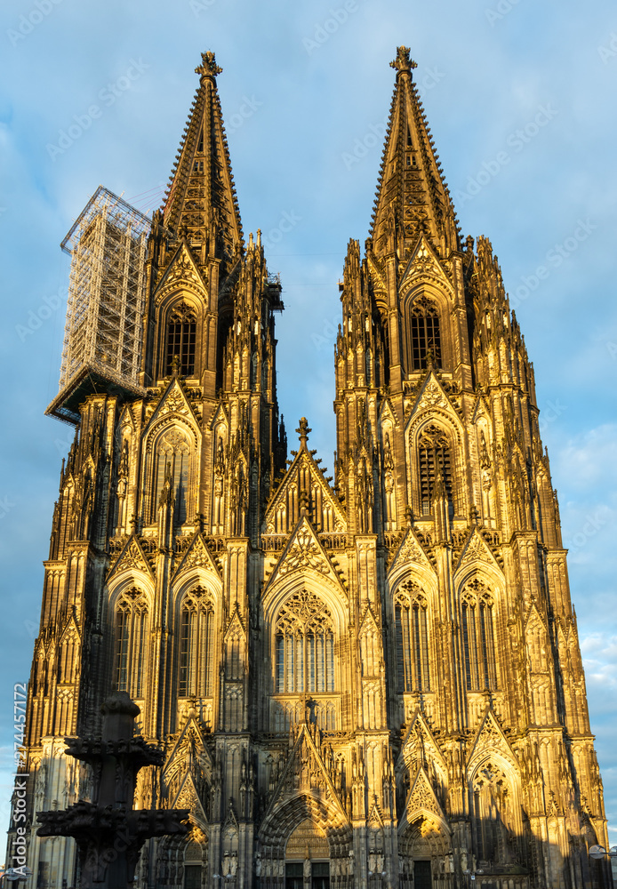 Towers of the Cologne Cathedral