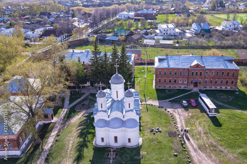 Old russian city Suzdal from above