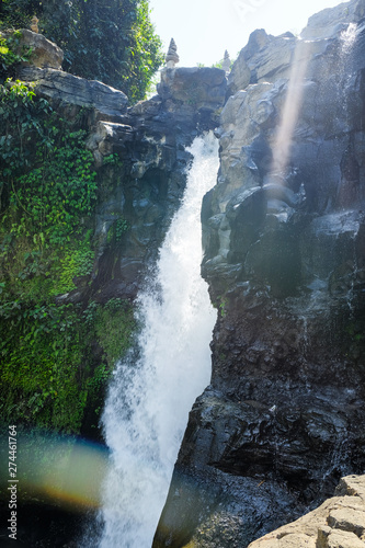 Tegenungan Waterfall on the island of Bali  Indonesia